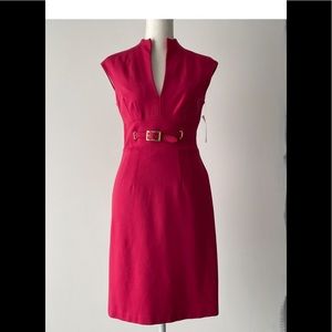 Trina Turk Red cocktail / work dress 0